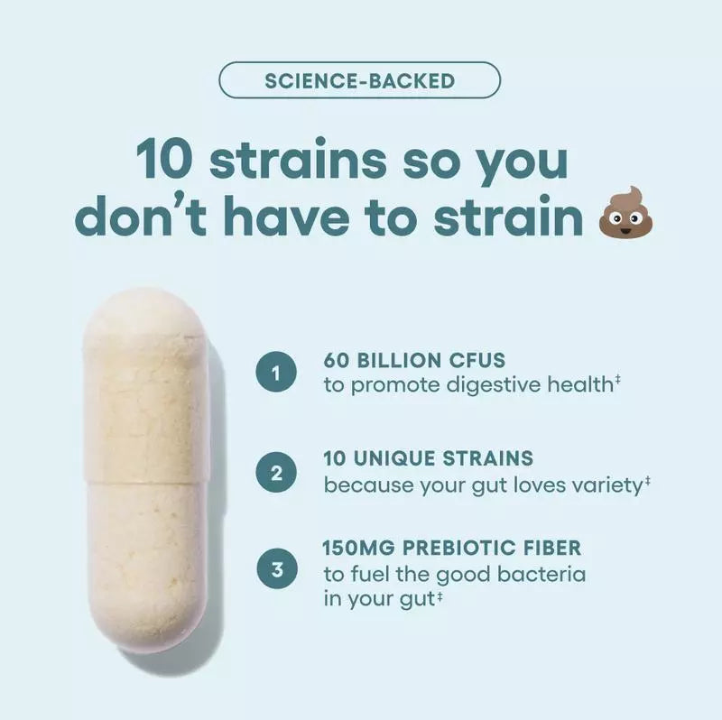 RADIANZ™  - DIGESTIVE ENZYMES 60CT + 60B PROBIOTIC 30CT